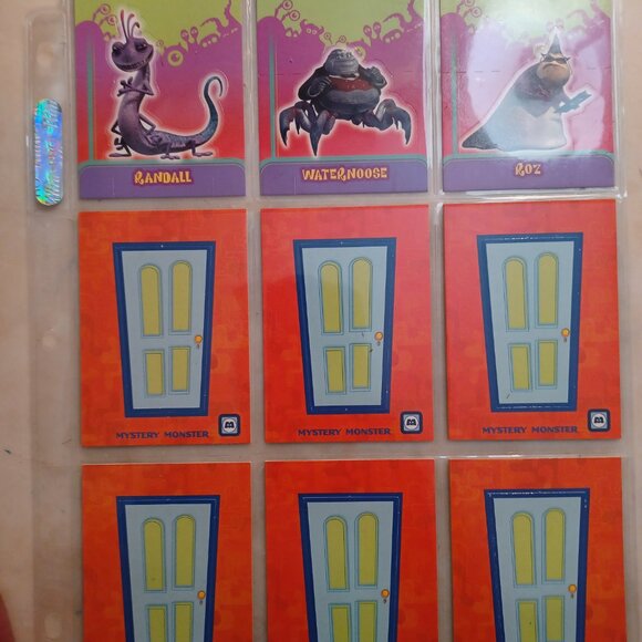 2001 Topps Monsters Inc Trading Card Complete Set 98 Cards w/ Inserts Disney Pix - Picture 4 of 10